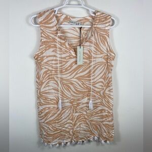 Rachel Zoe Swim cover up dress Medium Linen